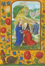 La Visitation, folio 69 v.