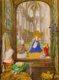Heures de Marie de Bourgogne, folio 14 r.