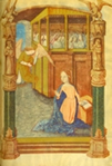 L'Annonciation, folio 12 r.