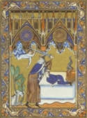Psautier de Saint-Louis, folio 10 r.