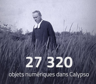 Calypso : 27 320 objets numériques dans Calypso - dont cette photo du Frère Marie-Victorin à Pointe-Calumet